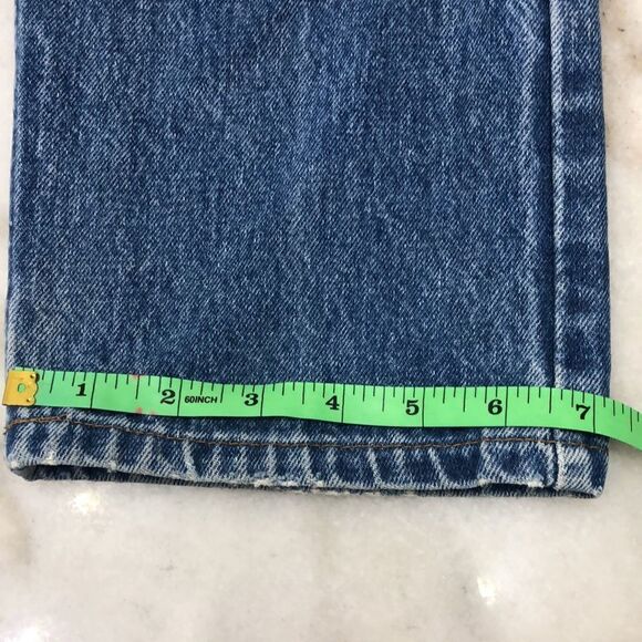 Vintage 1990 Levi’s 506 Orange Tabs 34x30 Relaxed Fit Straight Leg Made in USA - Picture 9 of 9